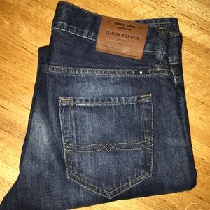Lucky Brand Jeans Dark 110 Skinny Mens
